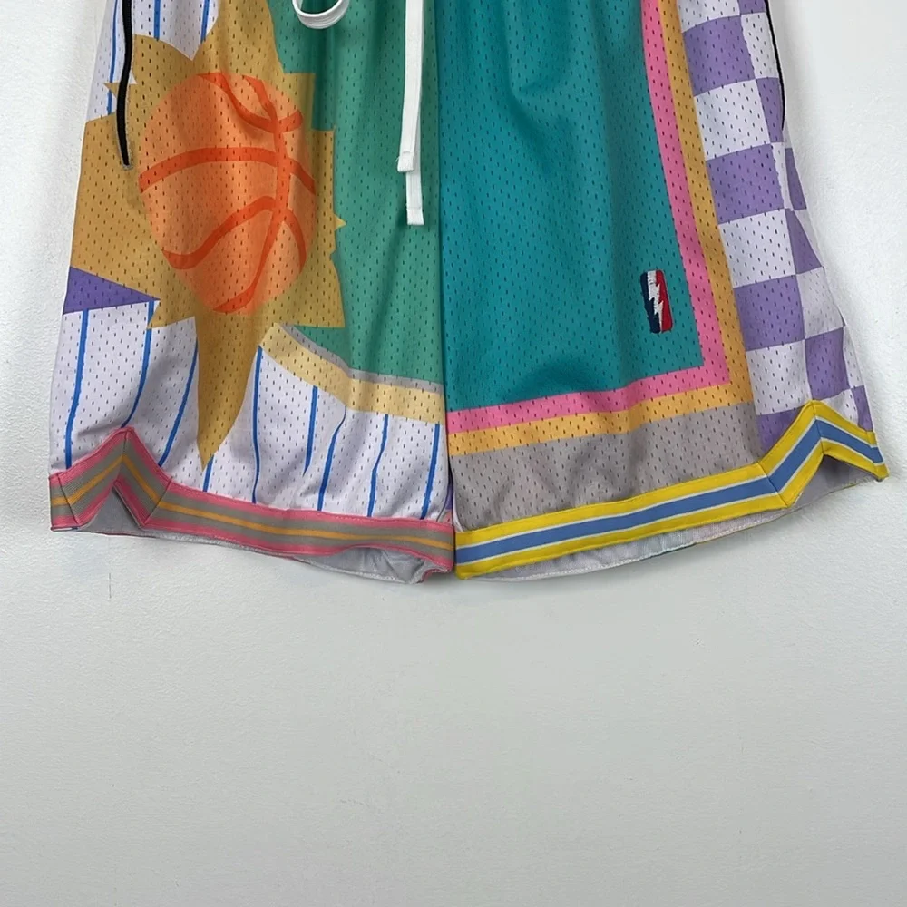 Collect And Select Mens M Shorts 2 Zip Pockets Stretch Drawstring Waist Active